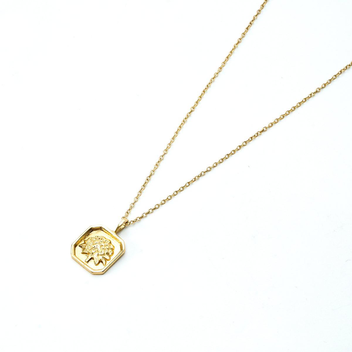 Himalayan Flower Pendant Necklace