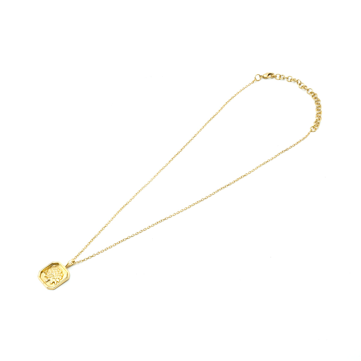 Himalayan Flower Pendant Necklace