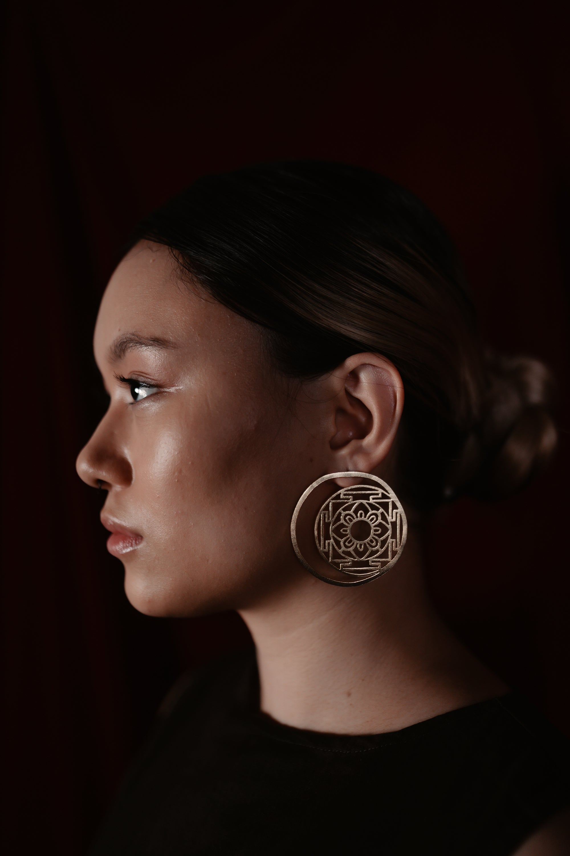 Divine Circle Earrings