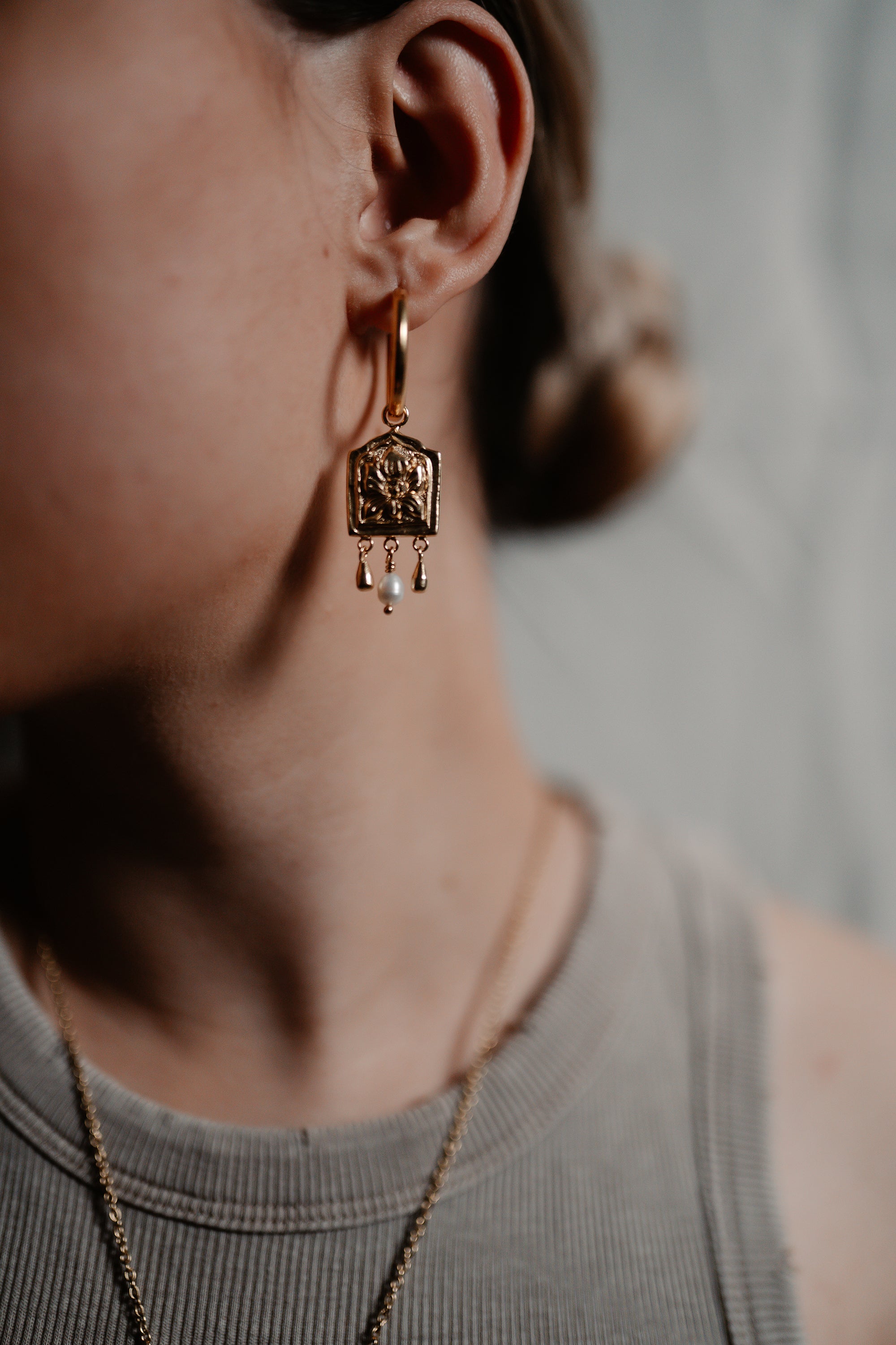 Lotus Whisper Earrings