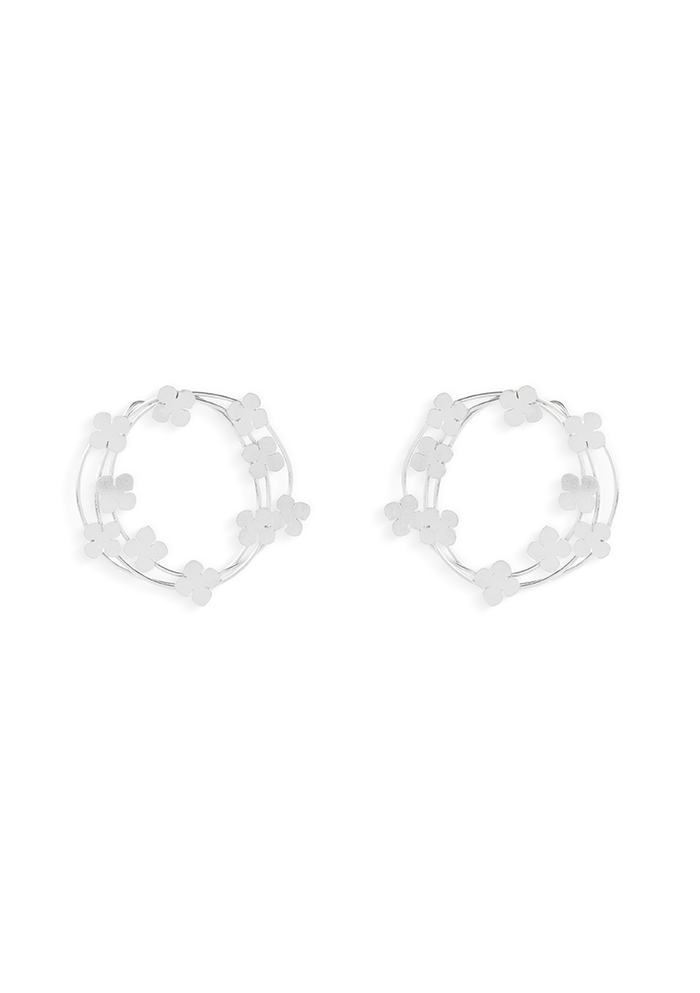 Floral Coiled Earring