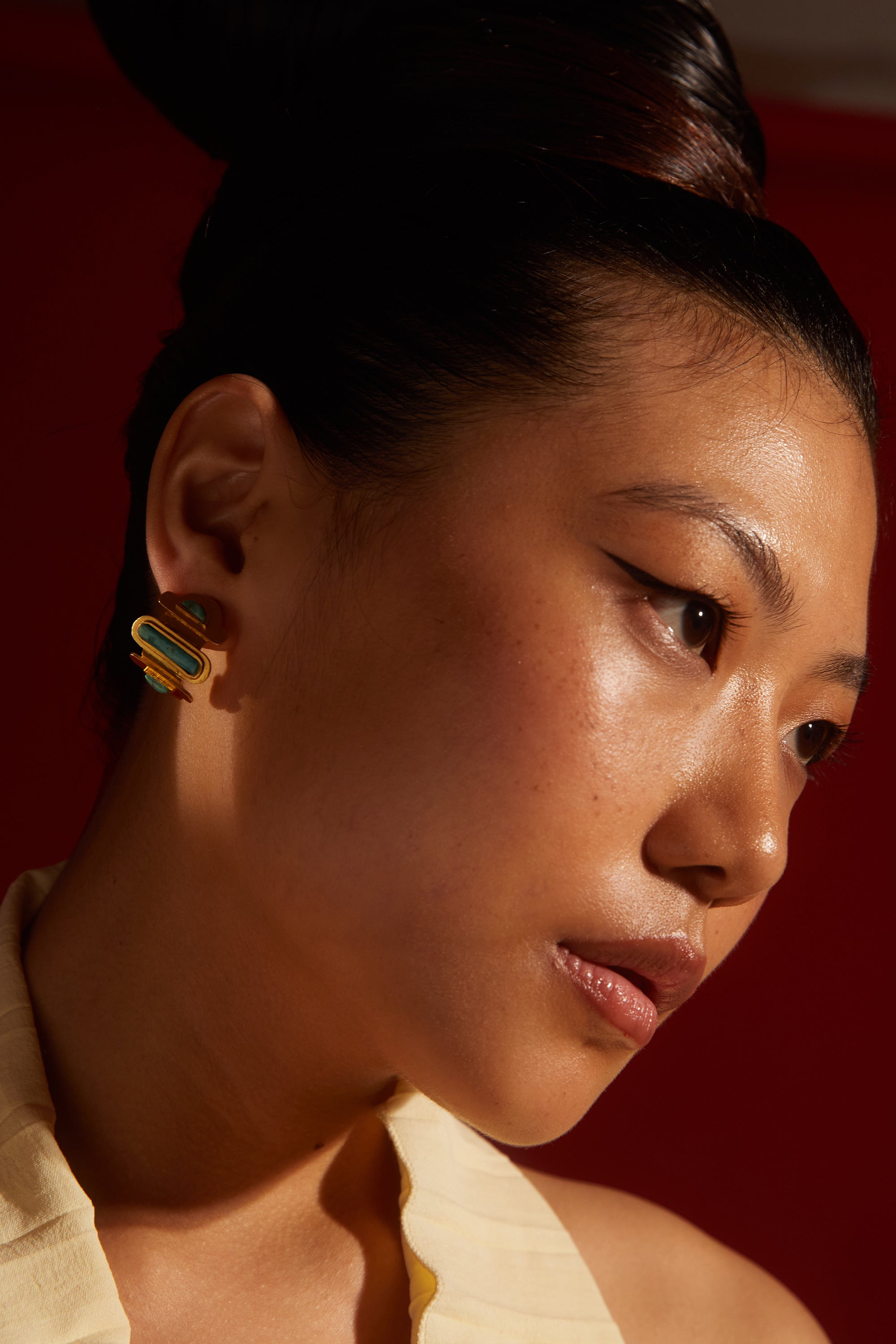 Stylized Arch Earrings