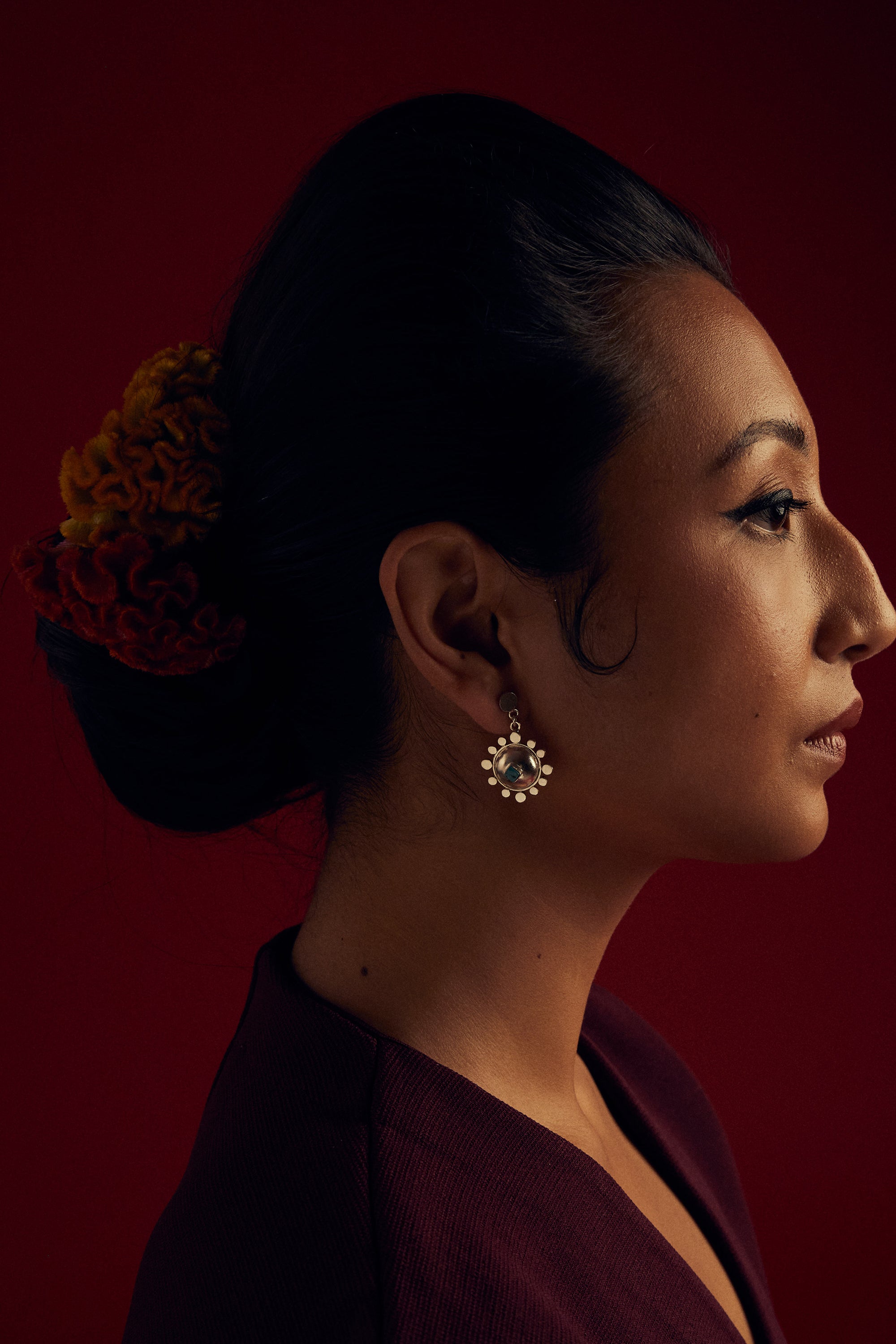 Stupa earrings
