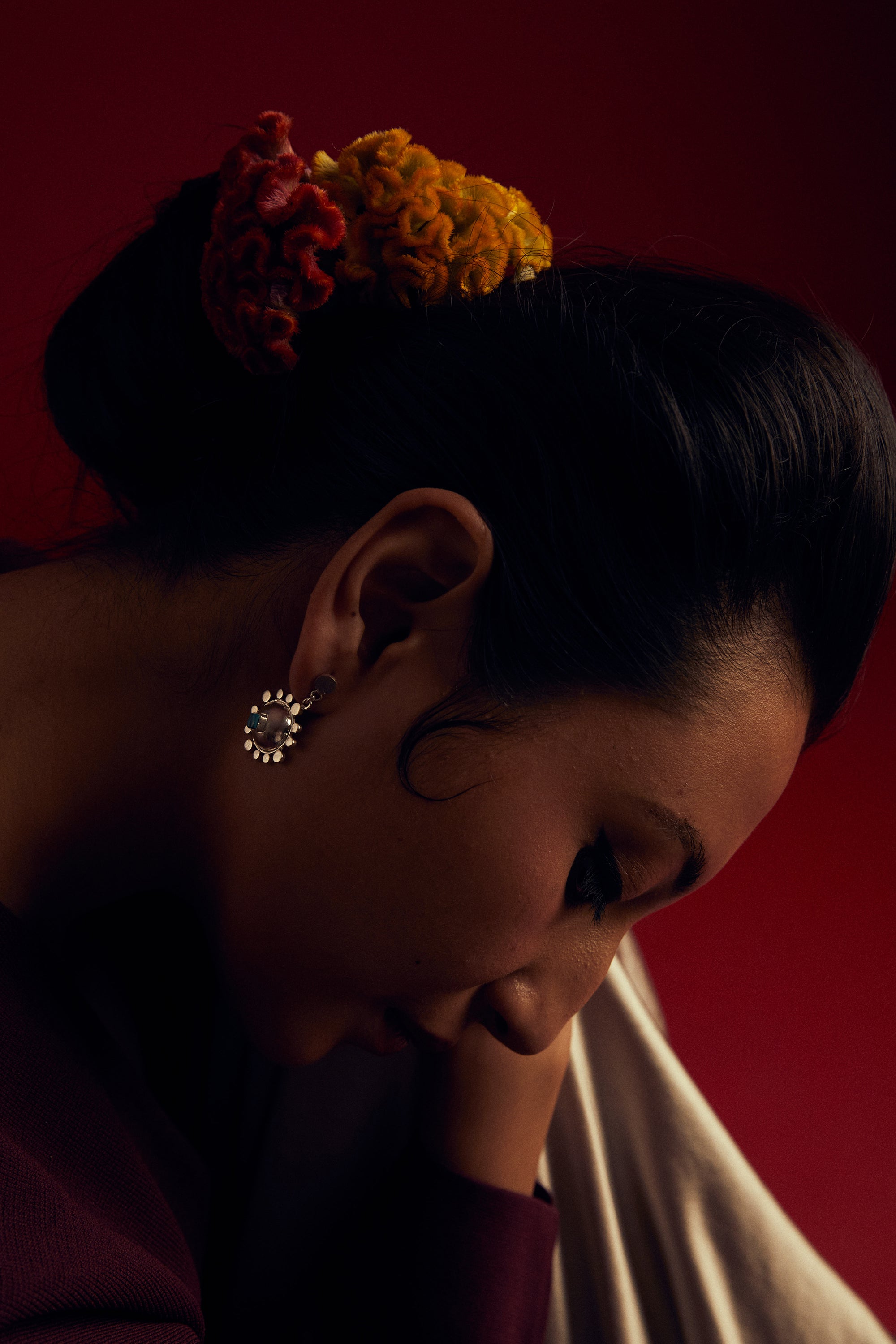 Stupa earrings