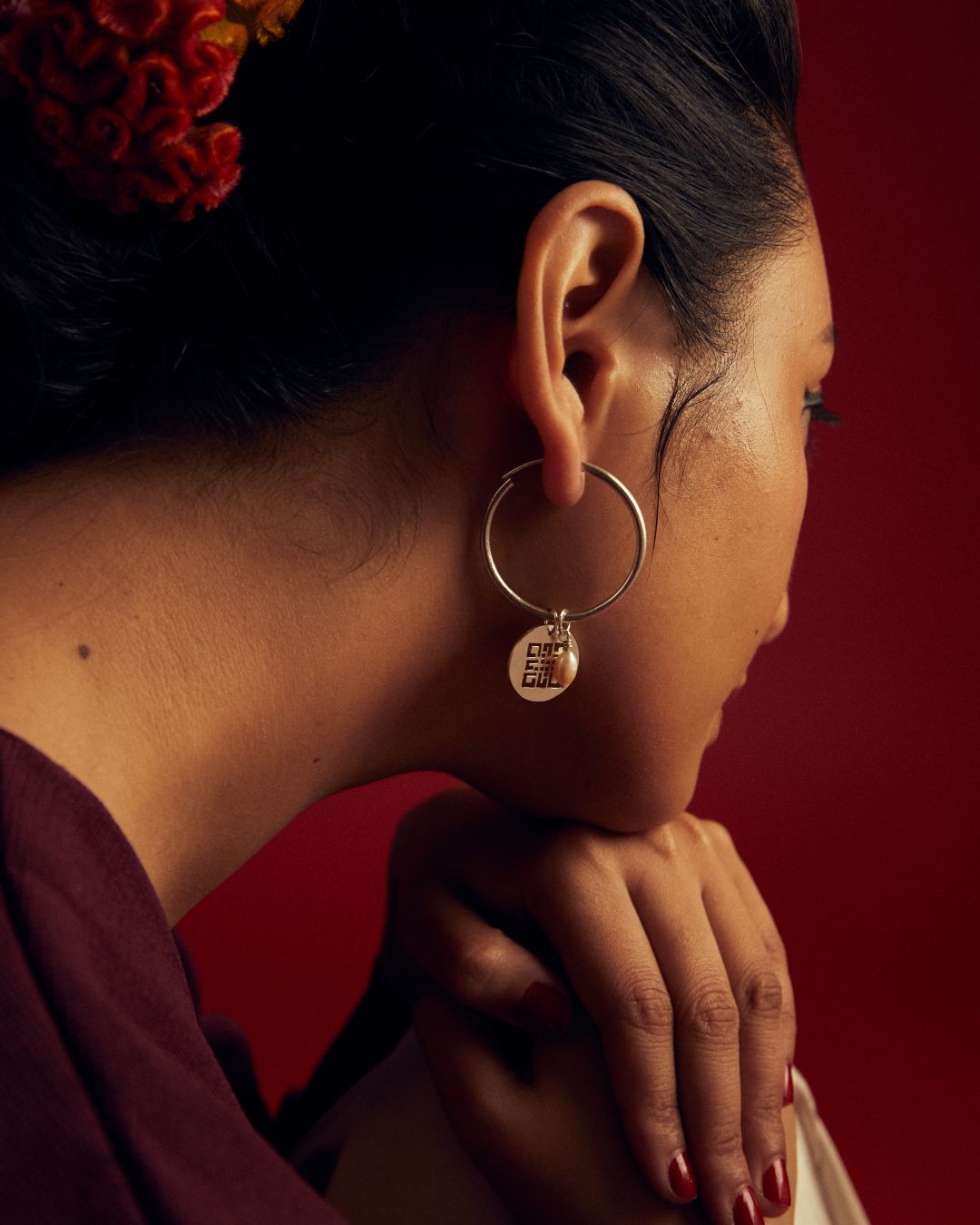 handmade earring
