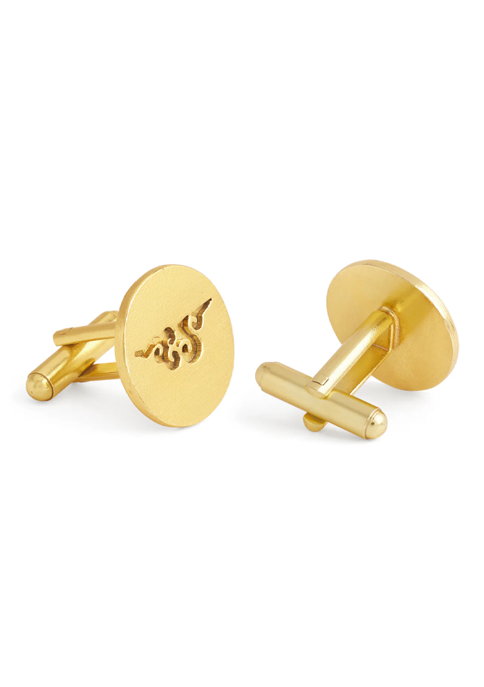 Flow Cutout Cufflink