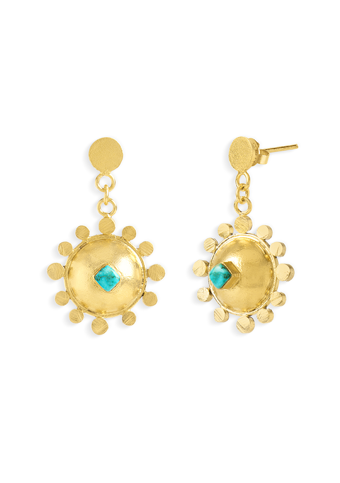Stupa earrings
