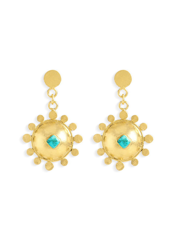 Stupa earrings