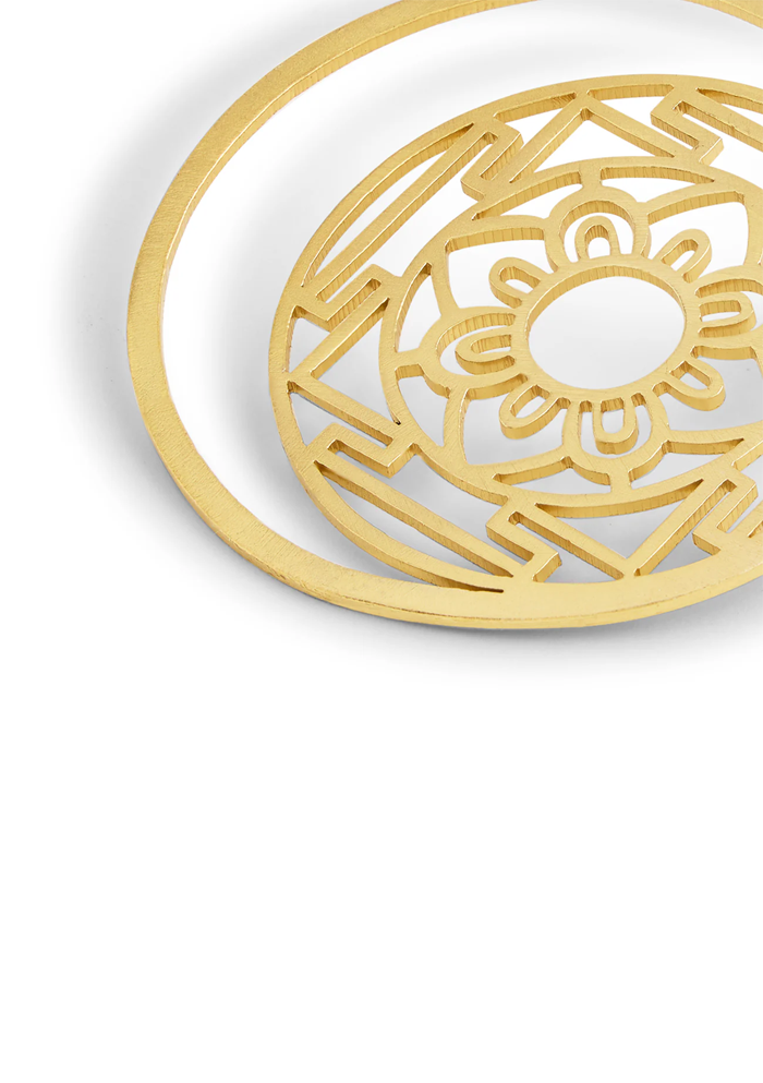Divine Circle Earrings