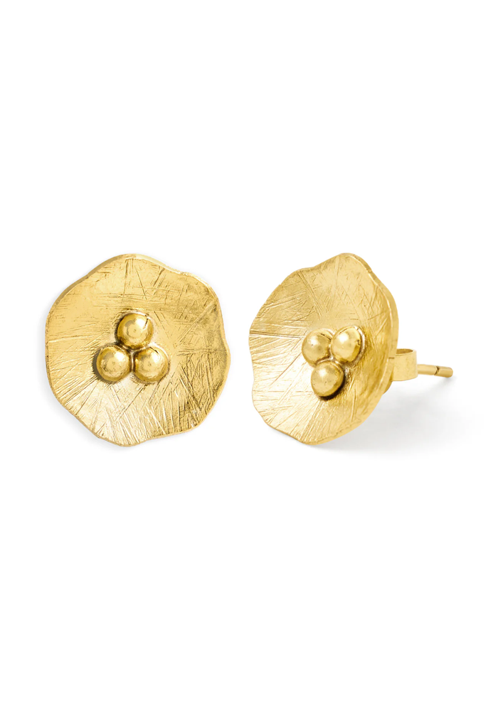 Floral Bell Studs
