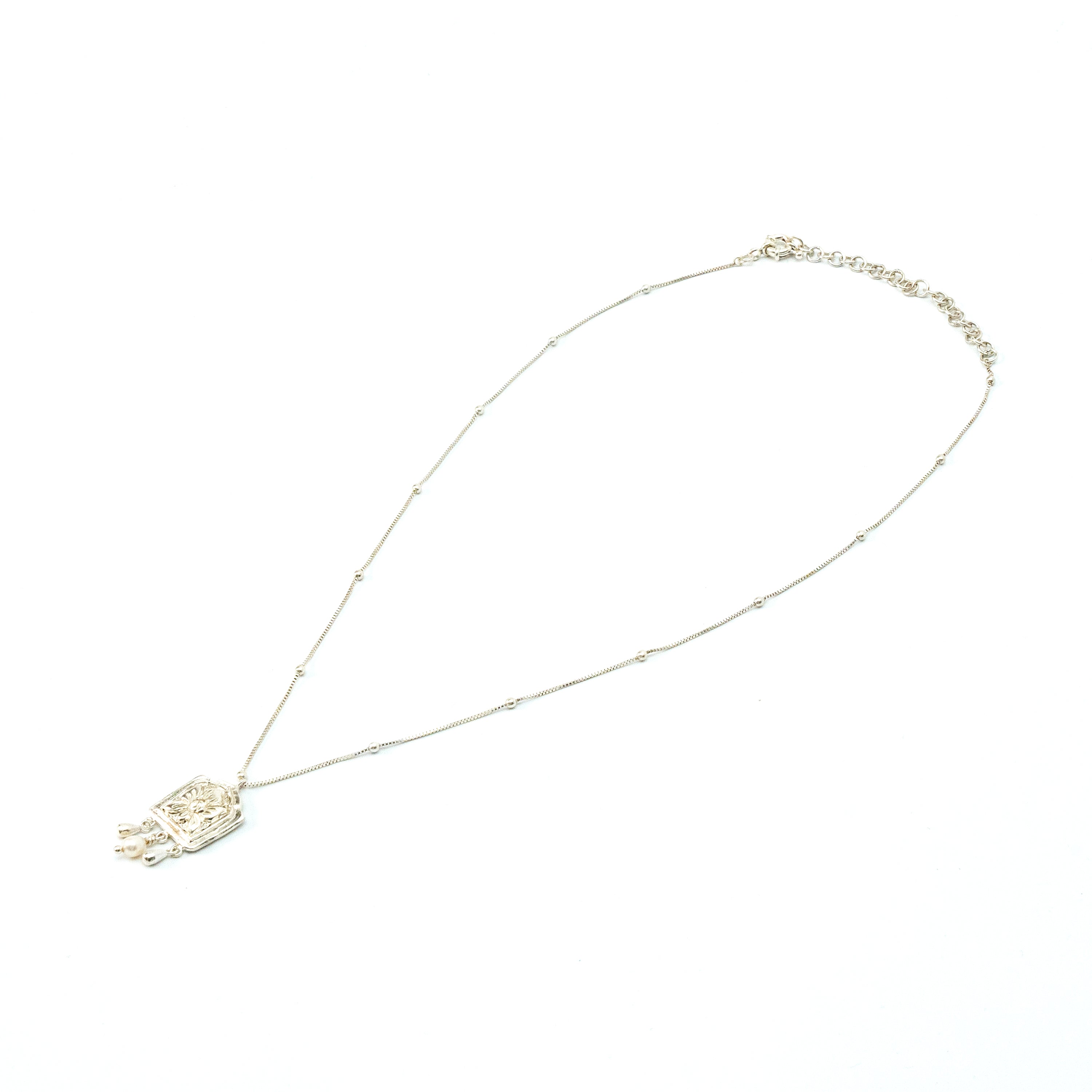 Lotus Whisper Pendant Necklace