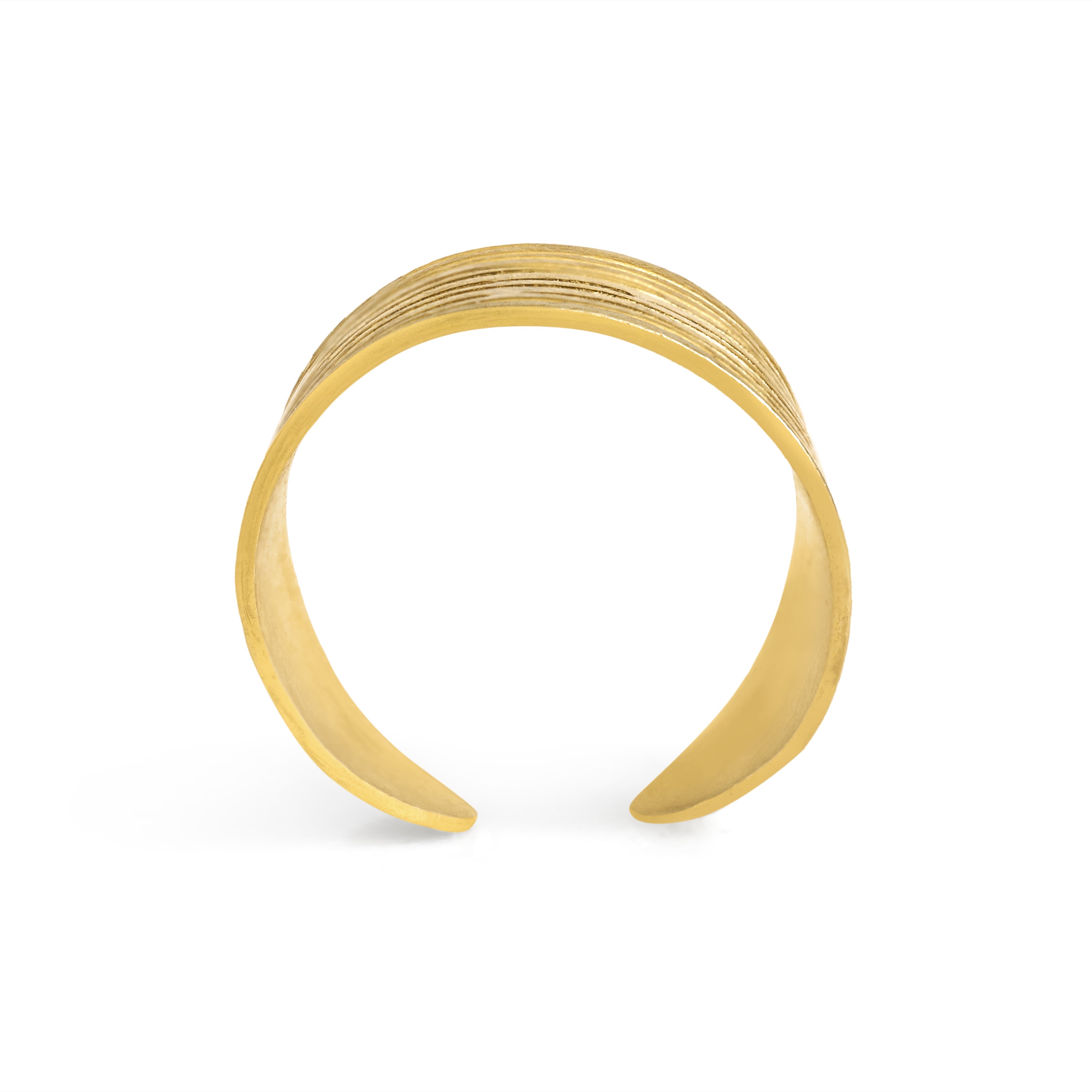 Golden Bark Cartillage Ring