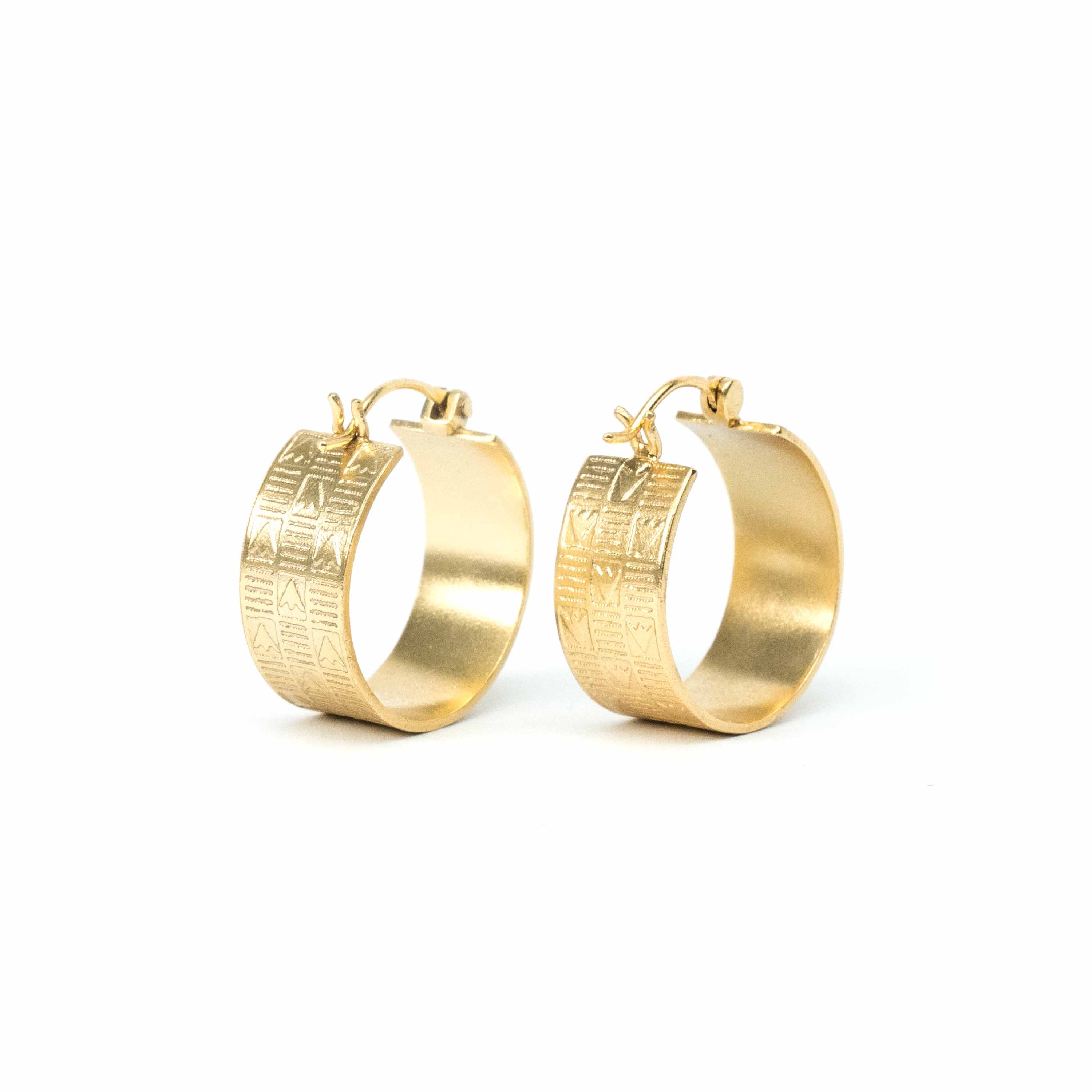 Himalayan Engrave Hoops