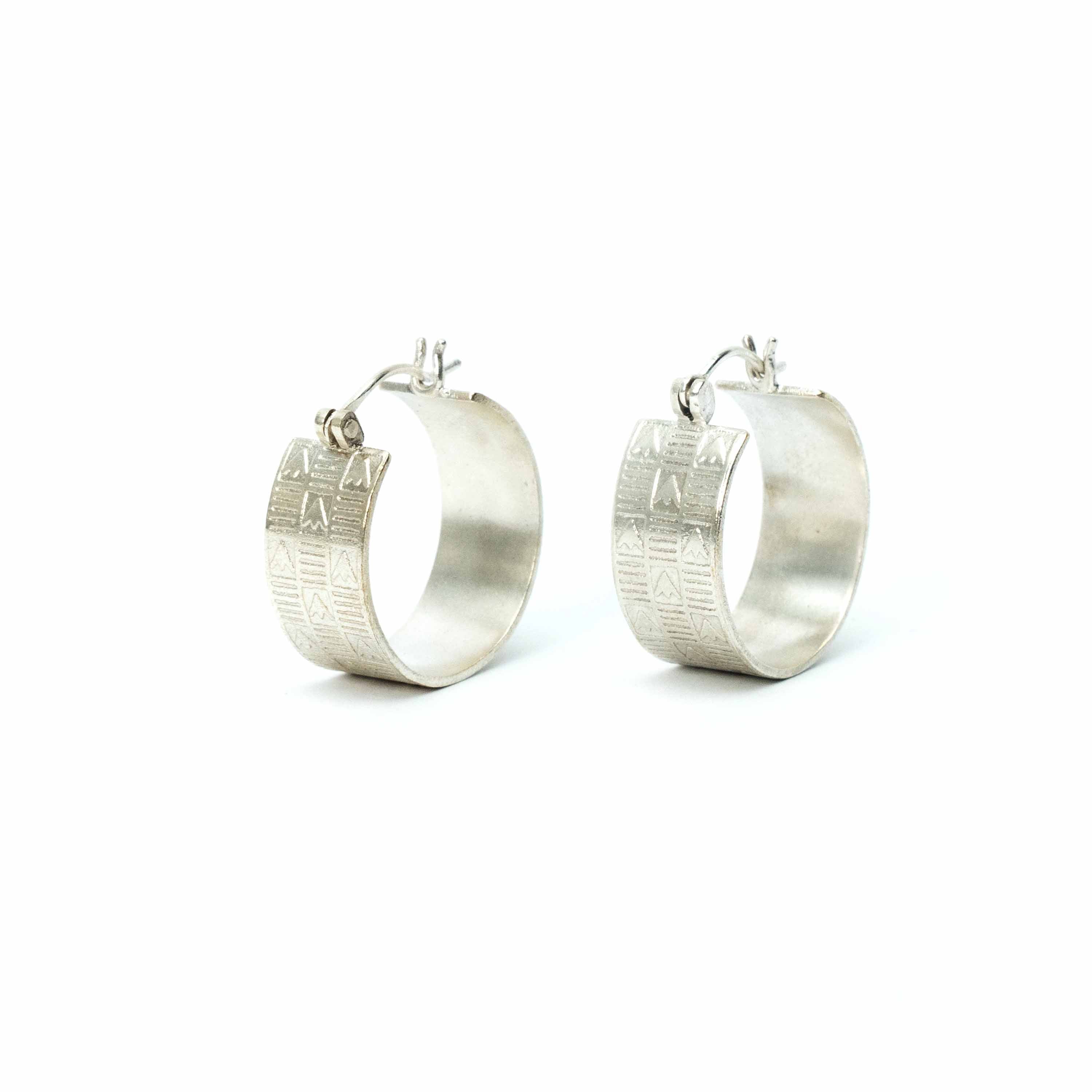 Himalayan Engrave Hoops