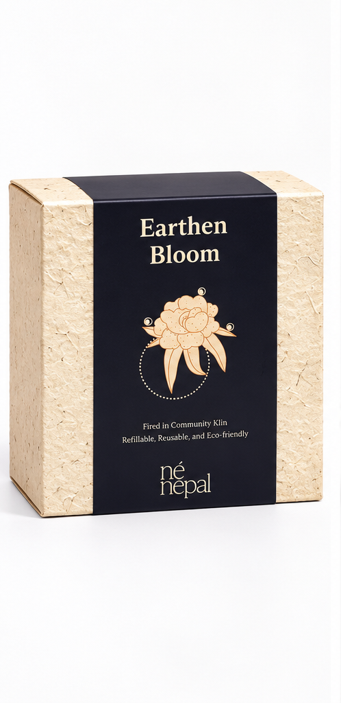 Earthern Bloom Candle