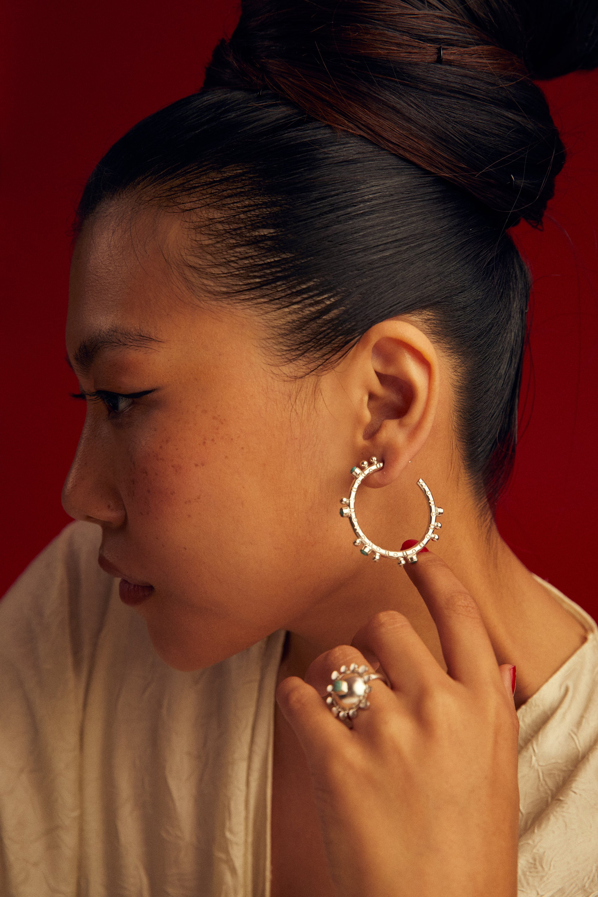 Cosmic Aura Hoops