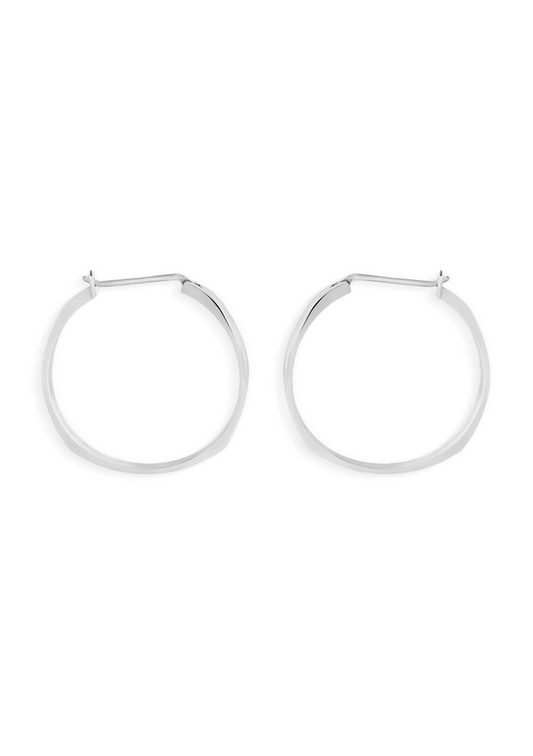 Tranquil Hoops- Silver